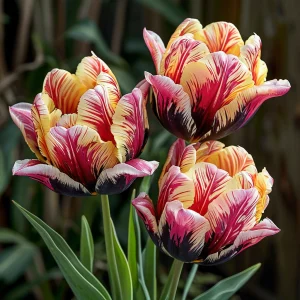 Тюльпан Роял Гарнит купить по цене от 425р. в интернет-магазине «Посадика» с доставкой почтой в в Батайске и по всей России – [изображение №1].